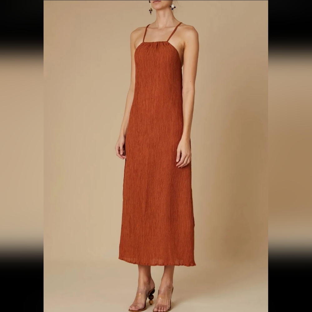 Savannah Morrow Che Dress in Papaya